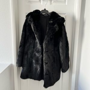 Black Panther Classic Faux Fur Women’s Coat